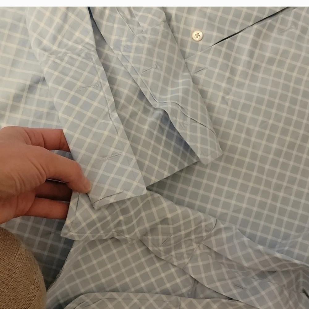 Banana republic tuxedo shirt size L- XL